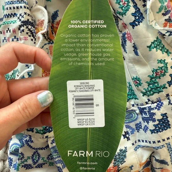 FARM Rio Multicolor Patchwork Jumpsuit - Picture 8 of 8